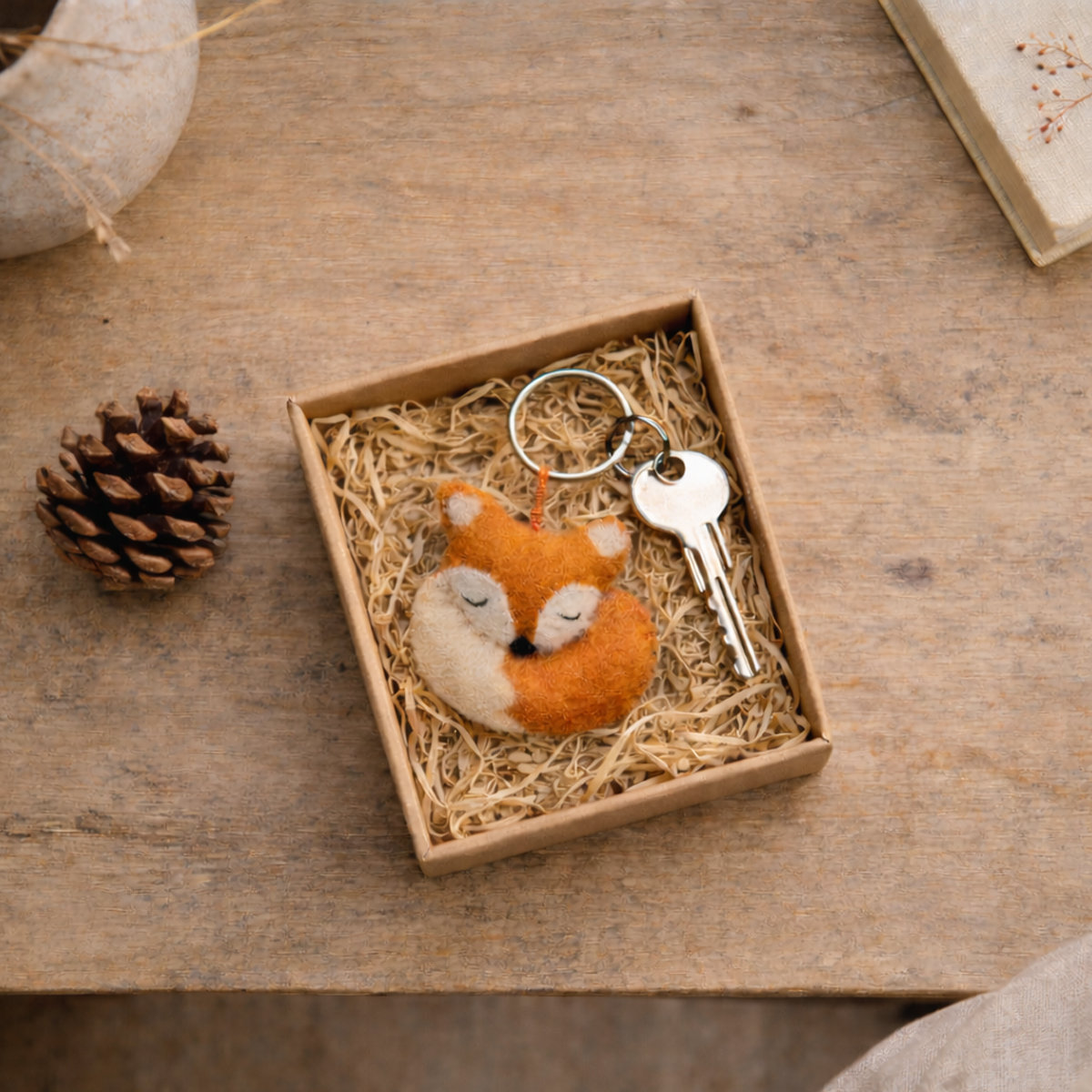 12D-KEY-FOX_EXTRA Keyring vos
