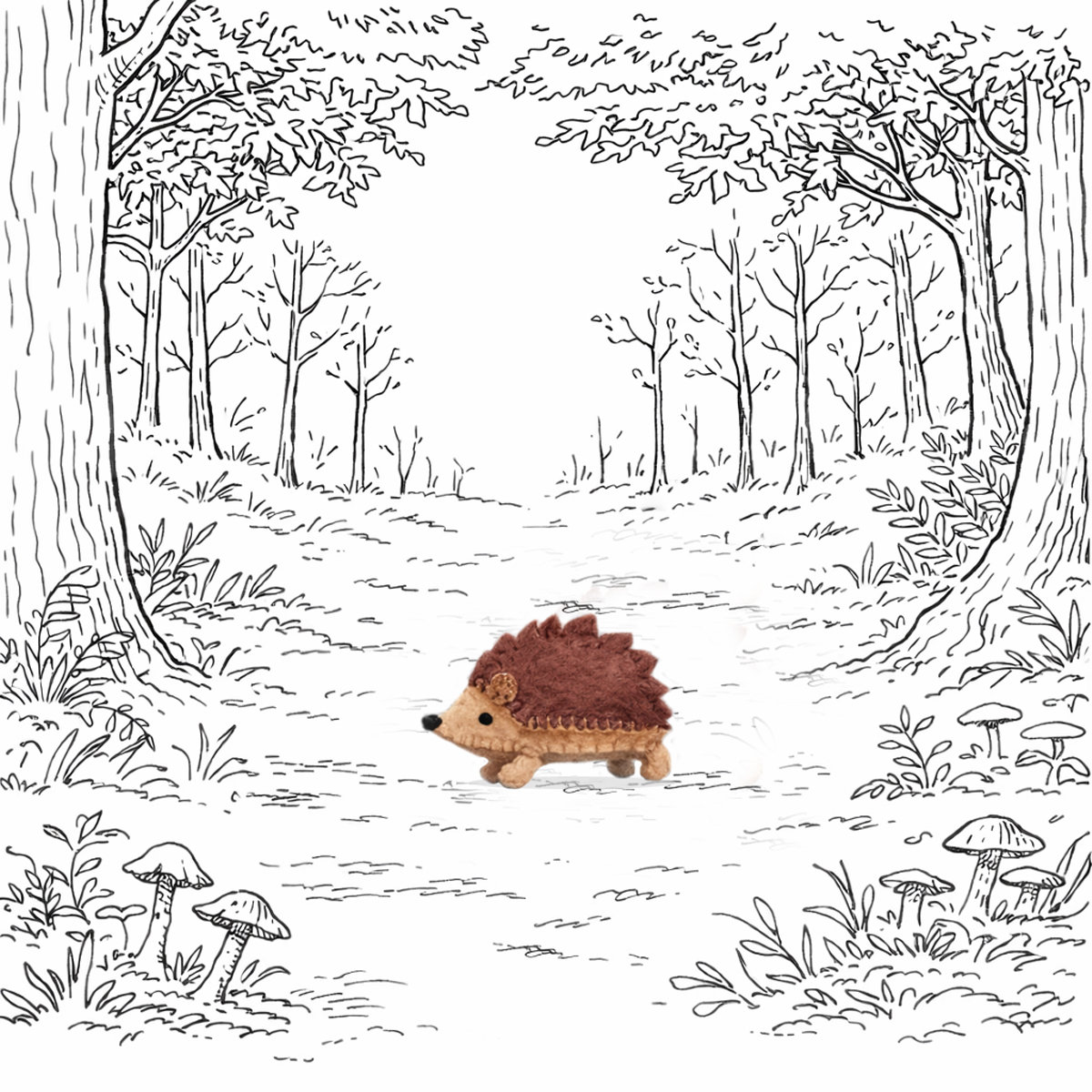 12D-KEY-HEDG_EXTRA Keyring hedgehog - Afbeelding 3