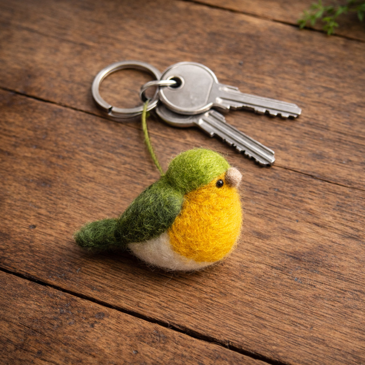12E-KEY-BIRDGREEN_SFEER Keyring Bird green - Afbeelding 2