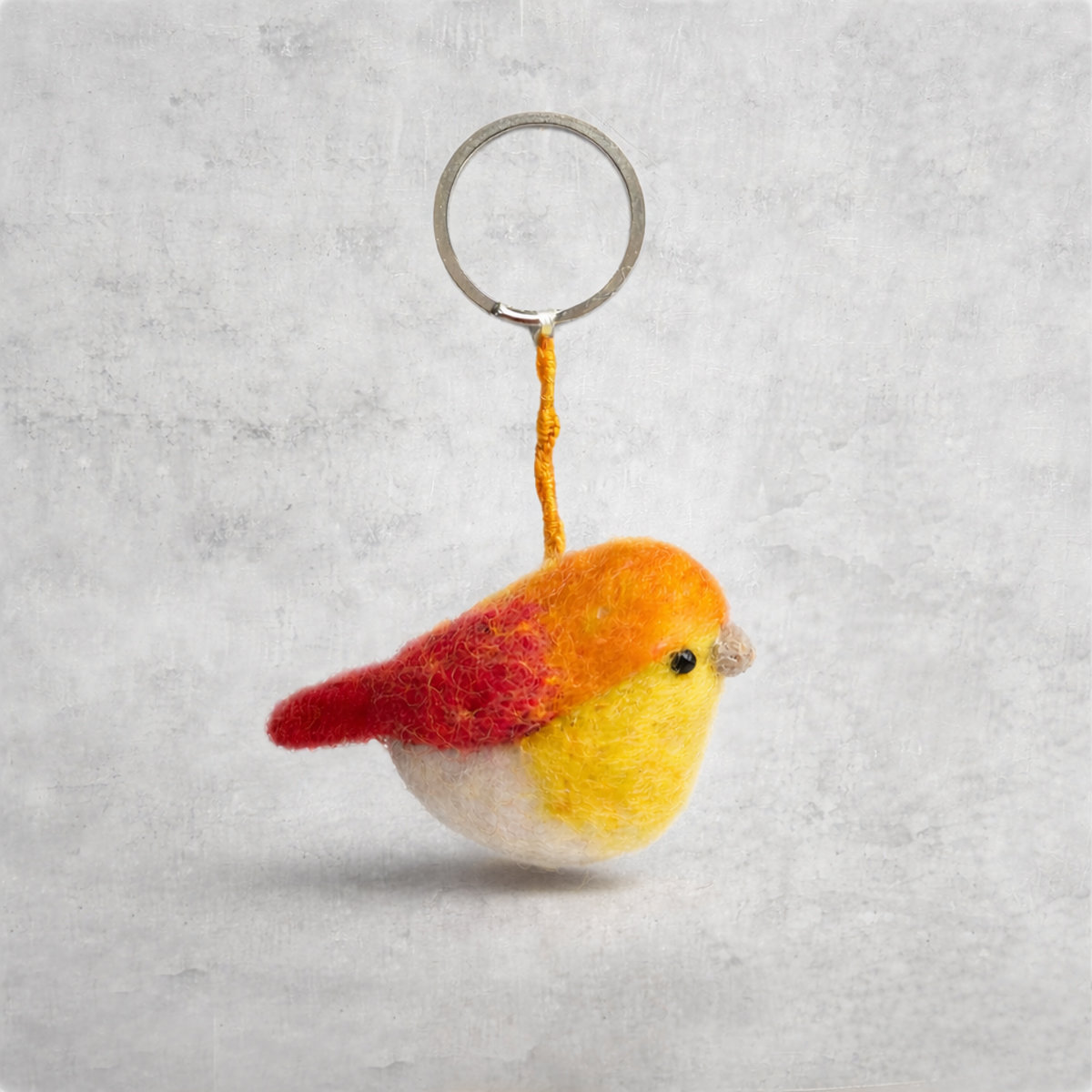 12E-KEY-BIRDORANGE_BETON Keyring Bird orange - Afbeelding 4
