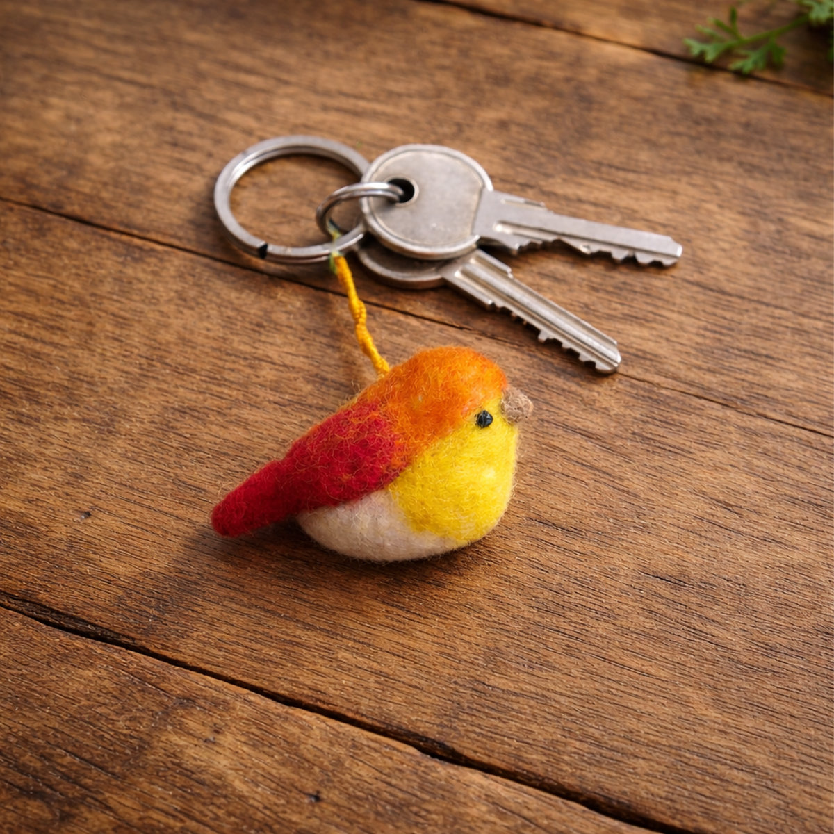 12E-KEY-BIRDORANGE_SFEER Keyring Bird orange - Afbeelding 2