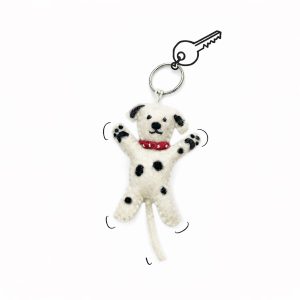 Keyring dog dalmatier