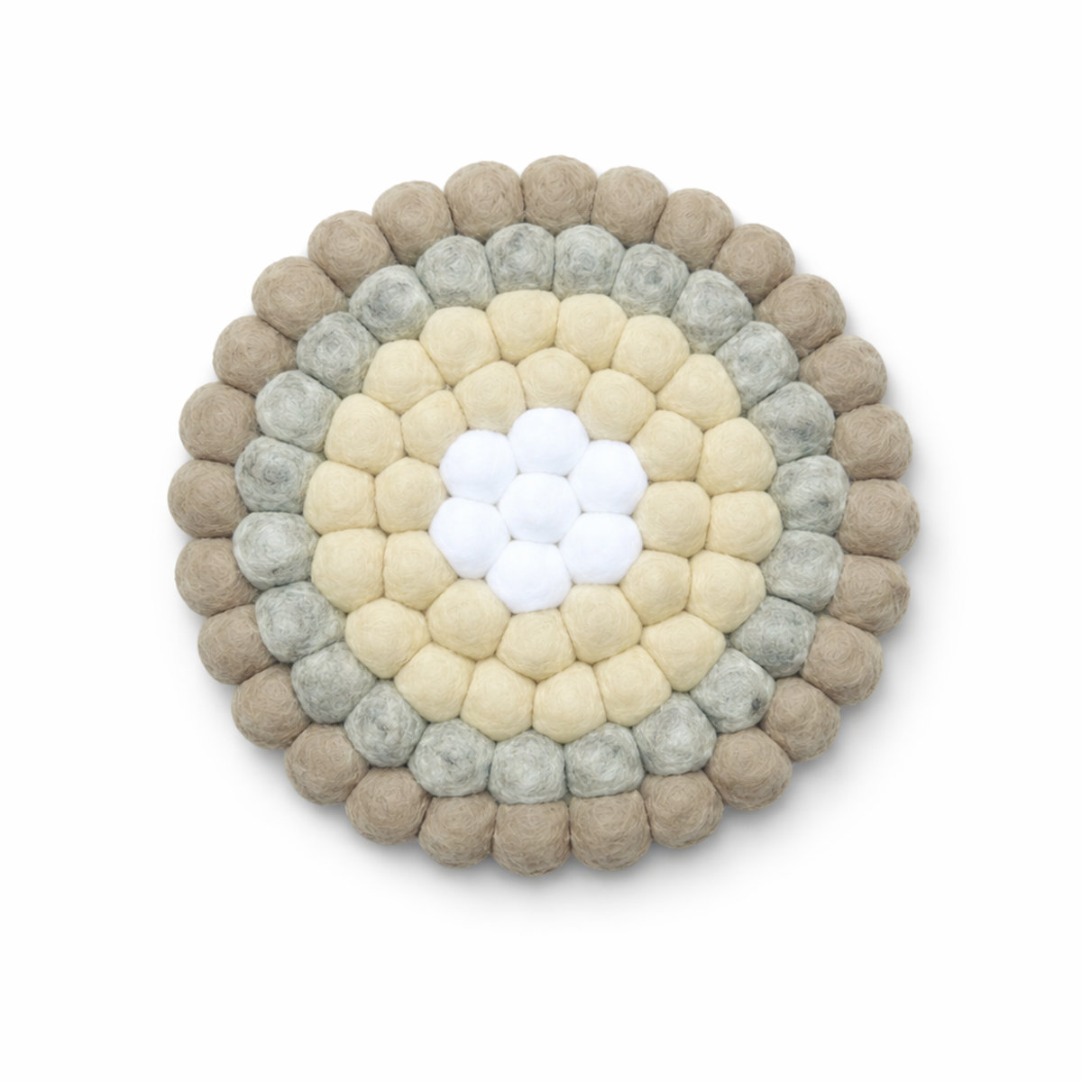 15D-CO-ISOT_WIT Coaster iso taupe - Afbeelding 3