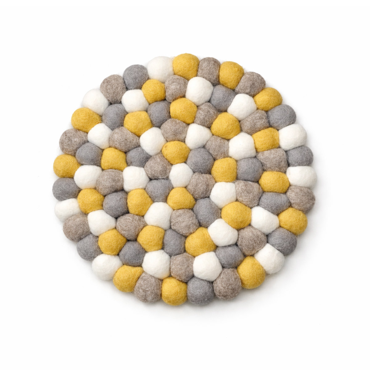 15D-CO-MOS_WIT Coaster mosterd - Afbeelding 3