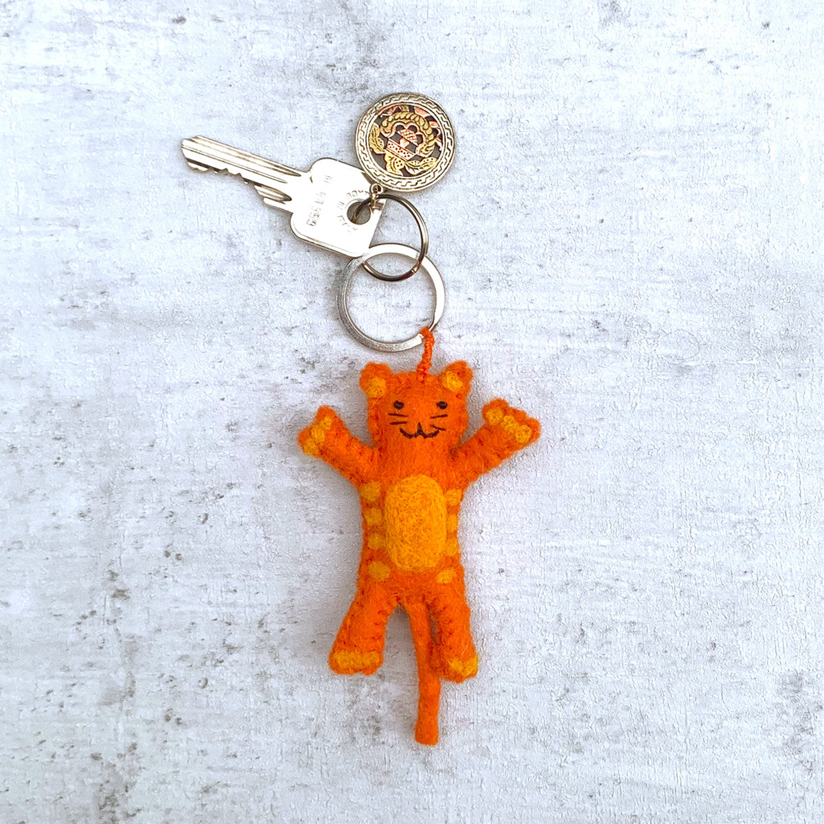18B-KEYCAT-RED_BETON Keyring cat red - Afbeelding 4