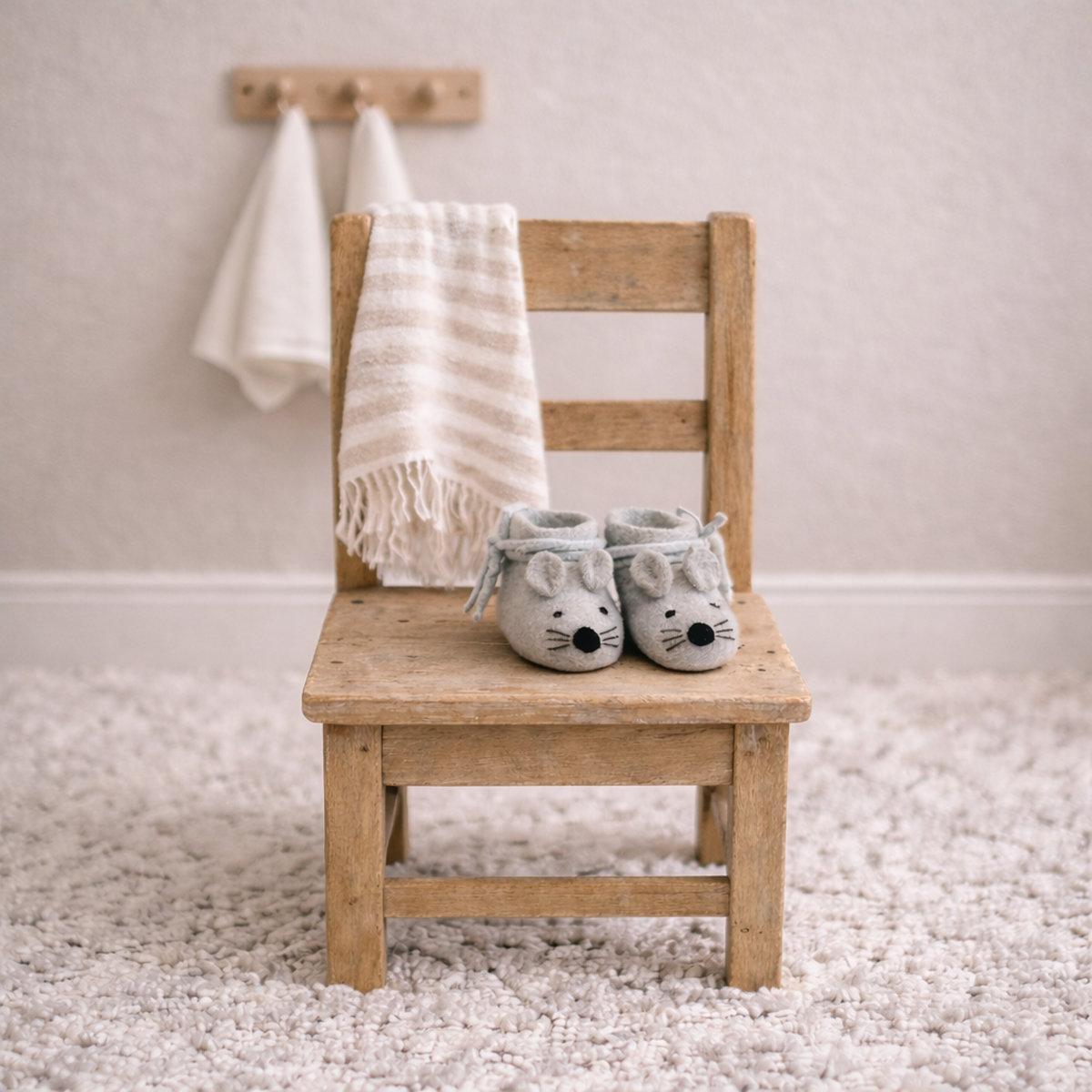 1D-SHO-MSG_SFEER Babyshoe Mouse grey - Afbeelding 2