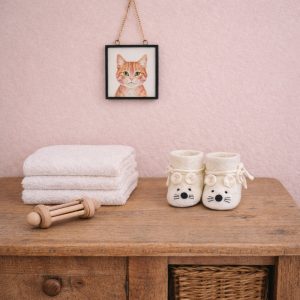 Babyshoe Mouse white