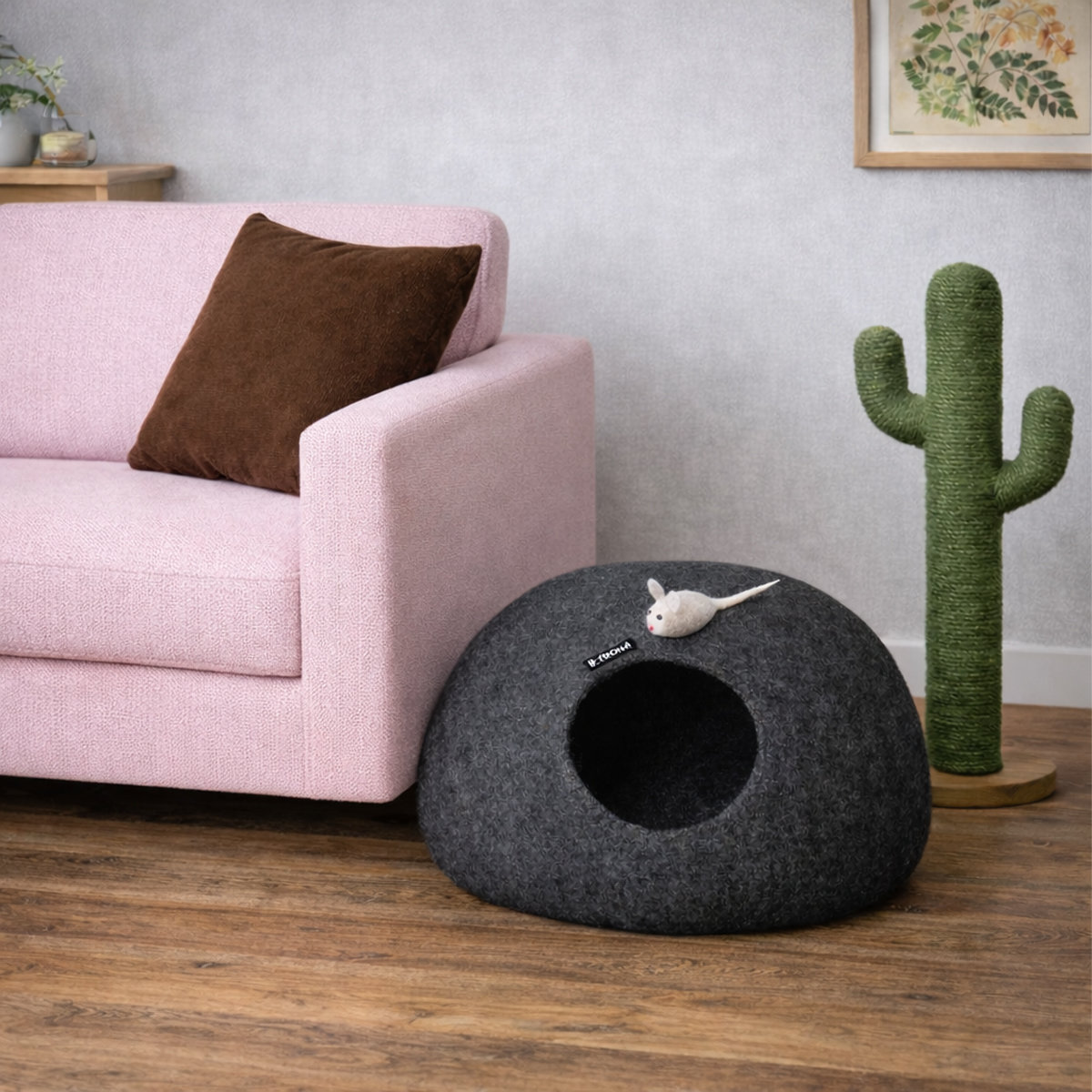 3A-CC-ANTR_SFEER CatCave anthracite - Afbeelding 2