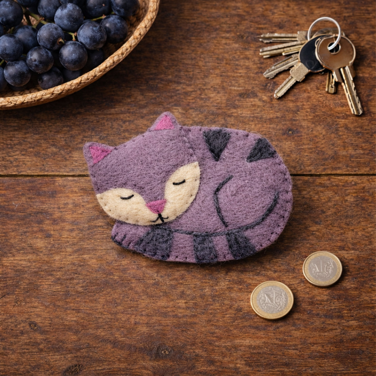 4E-WALL-CAT_SFEER Wallet kat - Afbeelding 2