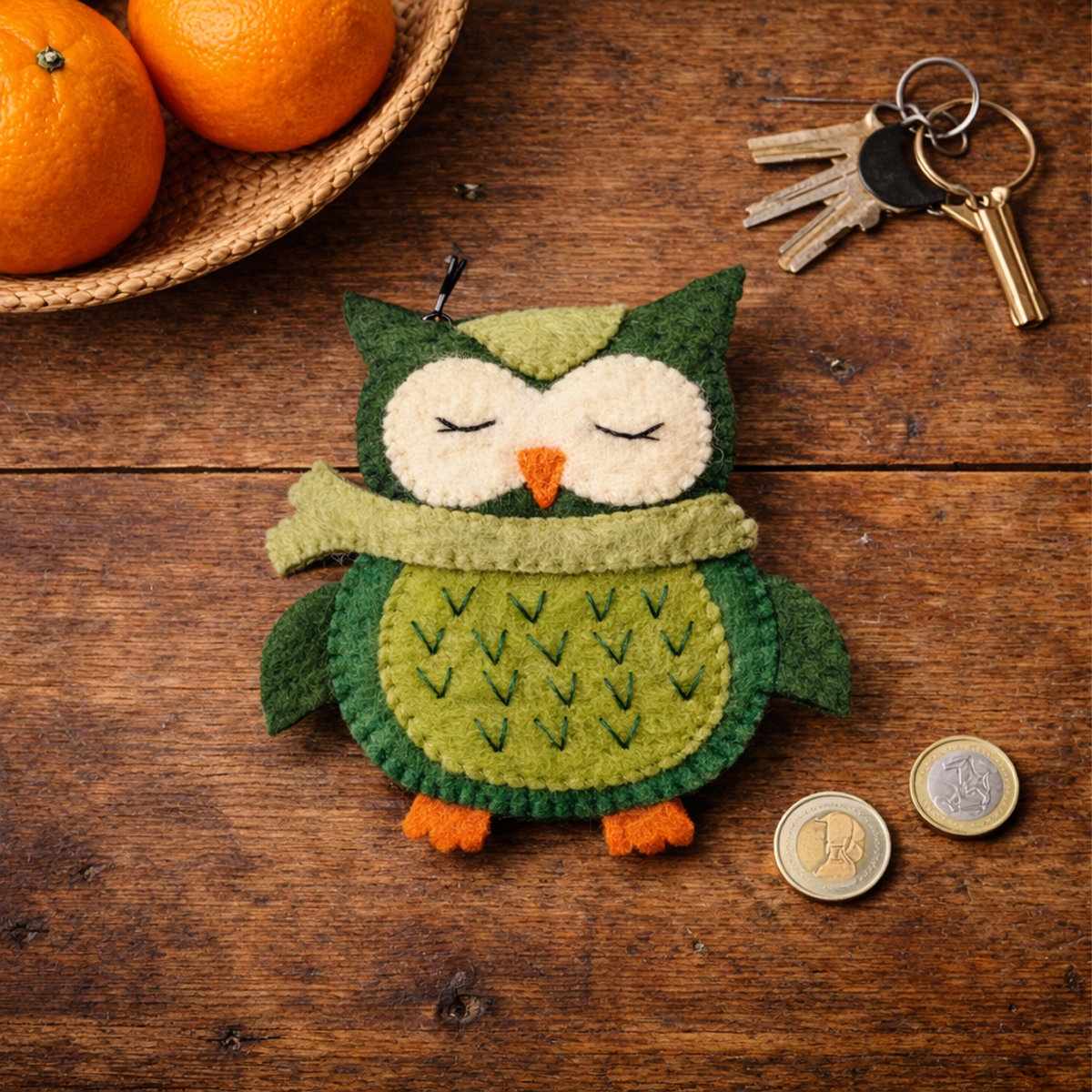 4E-WALL-OWL_SFEER Wallet owl - Afbeelding 2