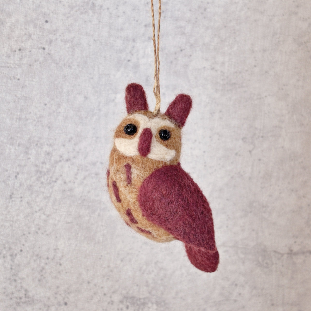 5C-BIR-OWL_BETON Bird uiltje - Afbeelding 3
