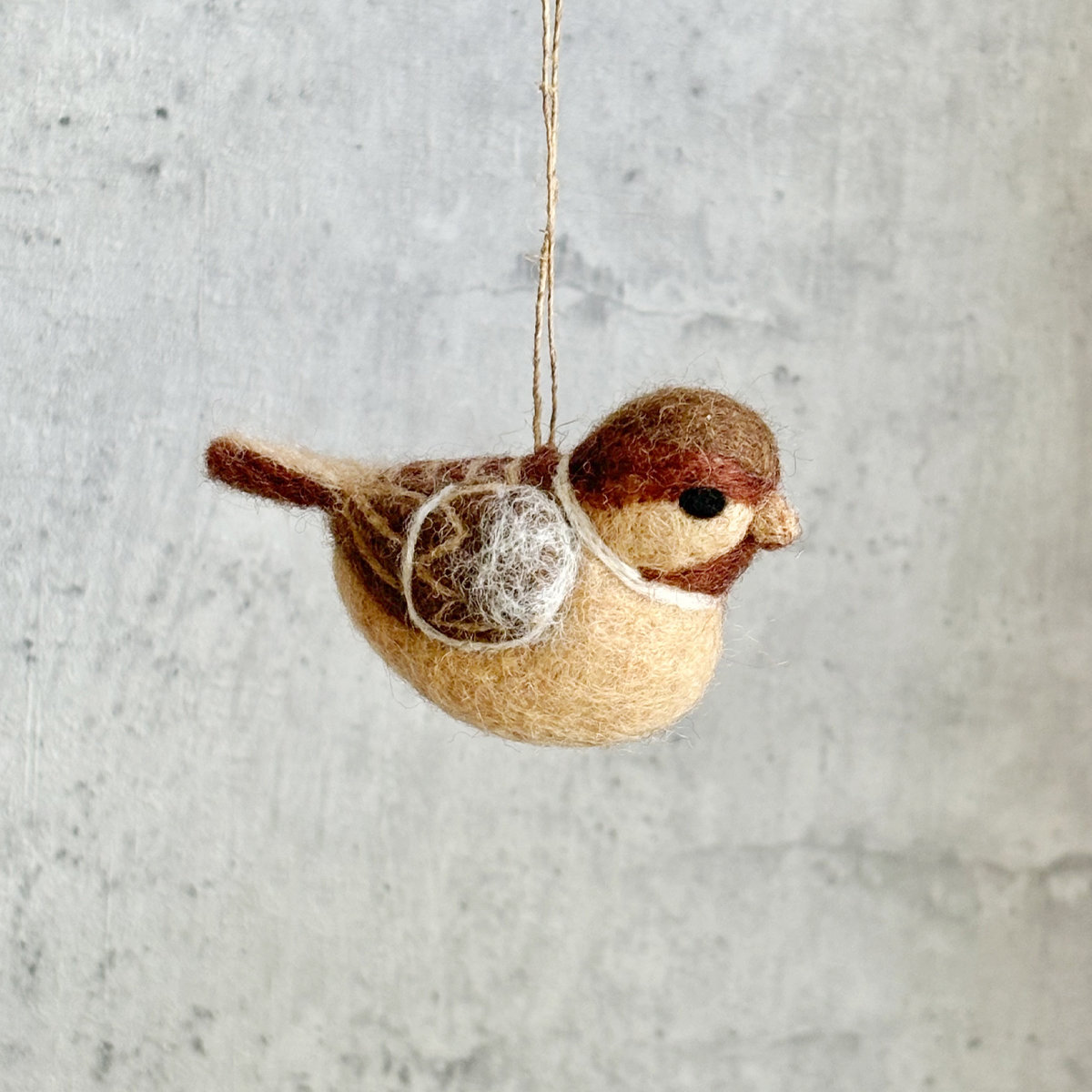 5D-BIR-MUS_BETON Bird sparrow (mus) - Afbeelding 2