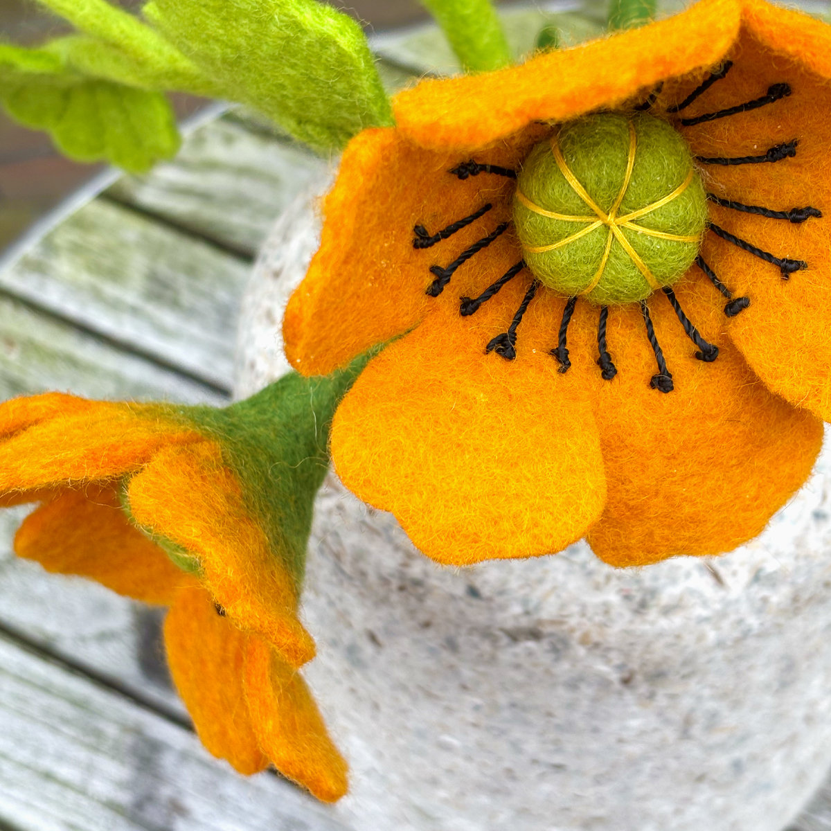 6E-POPPYOR_EXTRA Poppy flower orange - Afbeelding 3