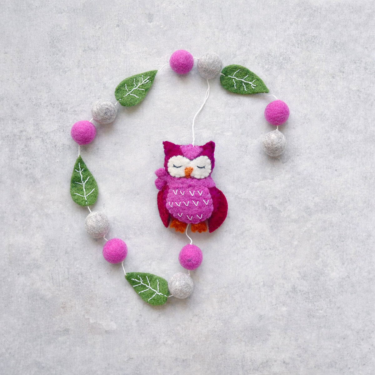 7A-SL-OWL_BETON Garland Owlivia - Afbeelding 4