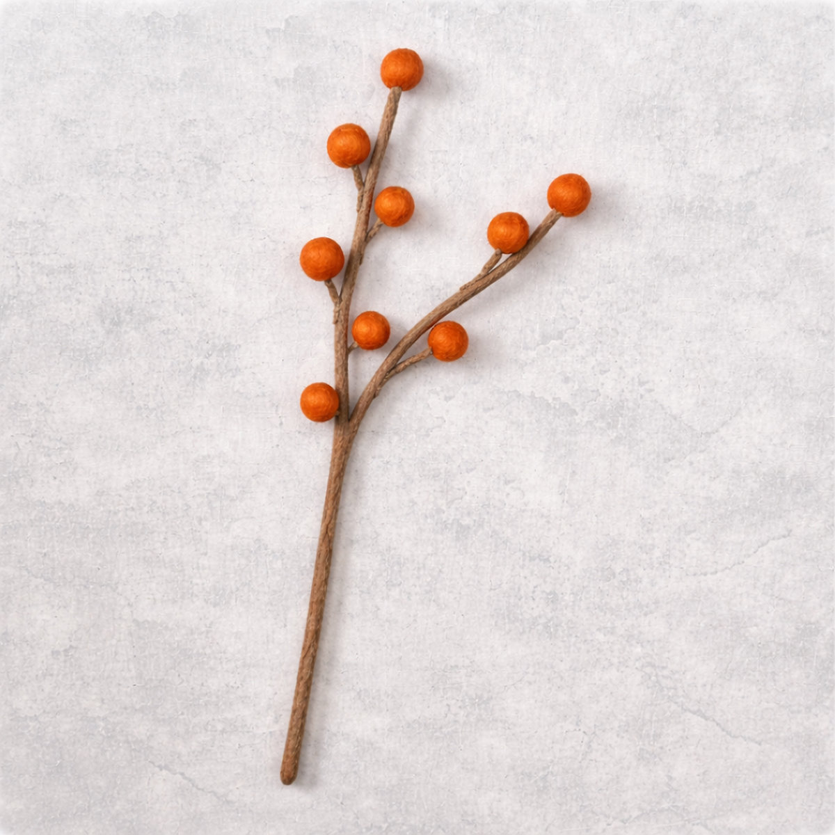 8C-BRNCH-BALL-OR_BETON Branch balls oranje - Afbeelding 4