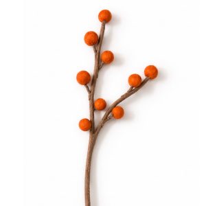 Branch balls oranje