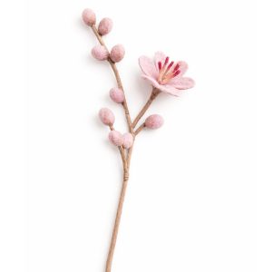 Bloesem 1 bloem roze