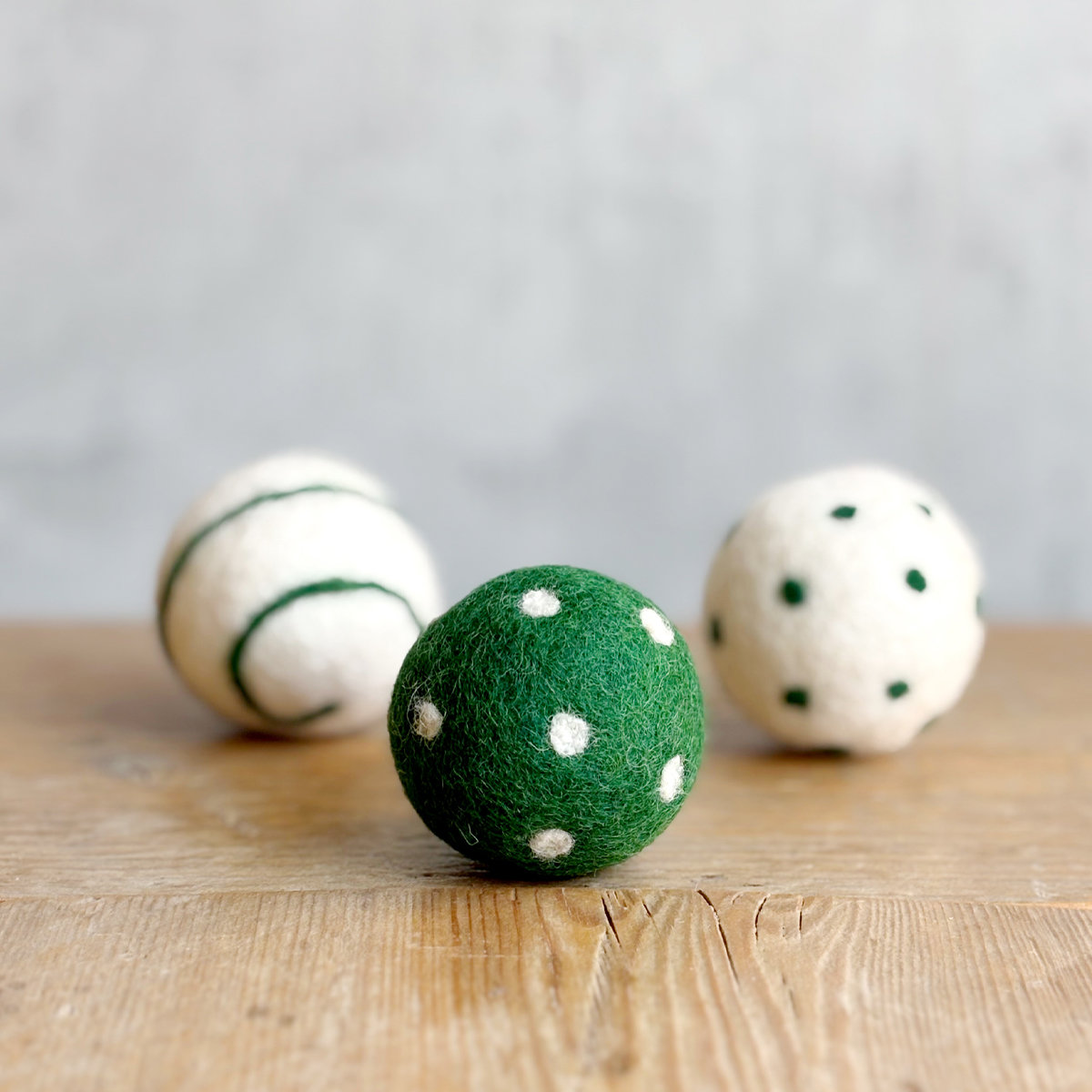 BOV-CAT-BALL-GRN_BETON CatToy balls green (SET 3) - Afbeelding 4