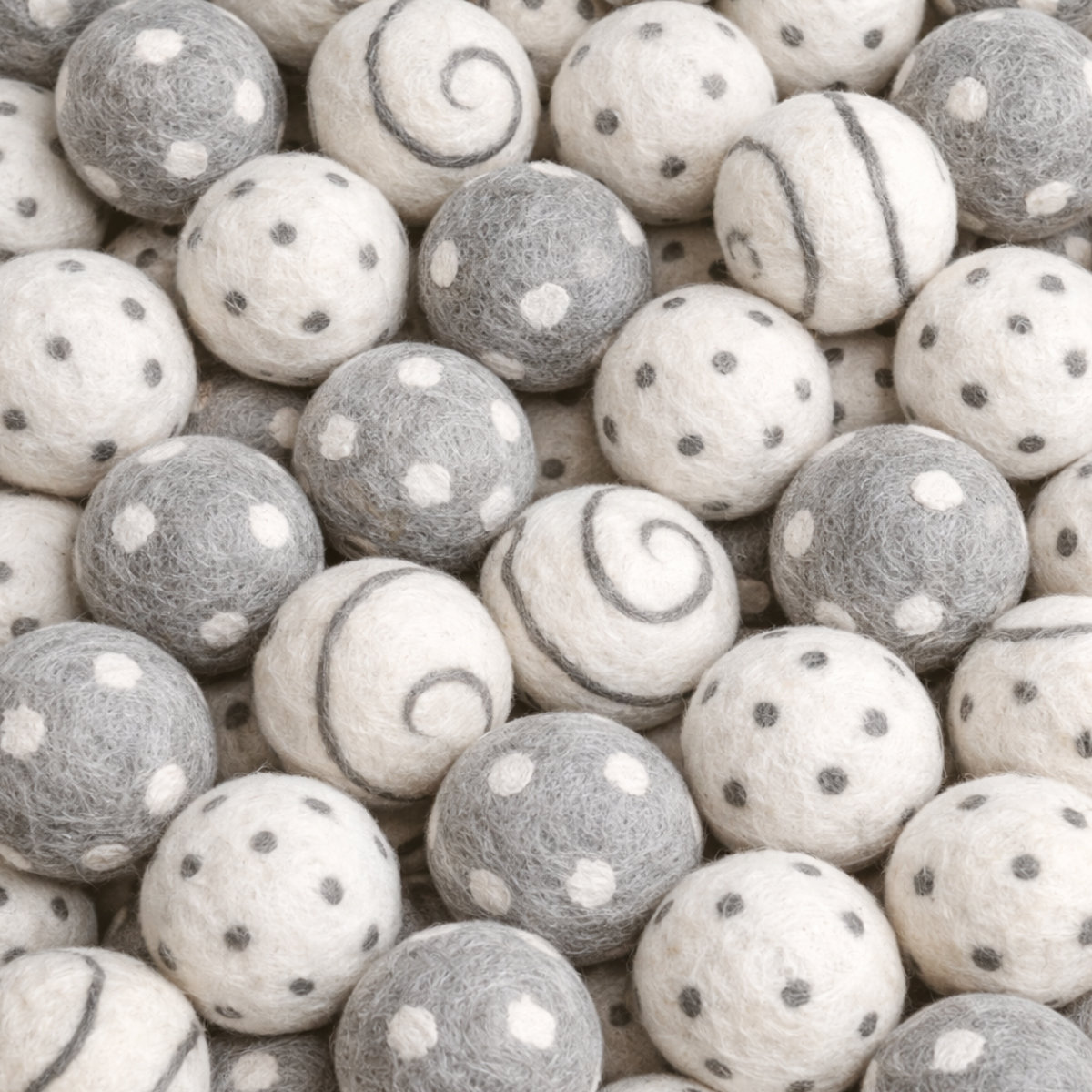 BOV-CAT-BALL-GRY_EXTRA CatToy balls grey (SET 3) - Afbeelding 3