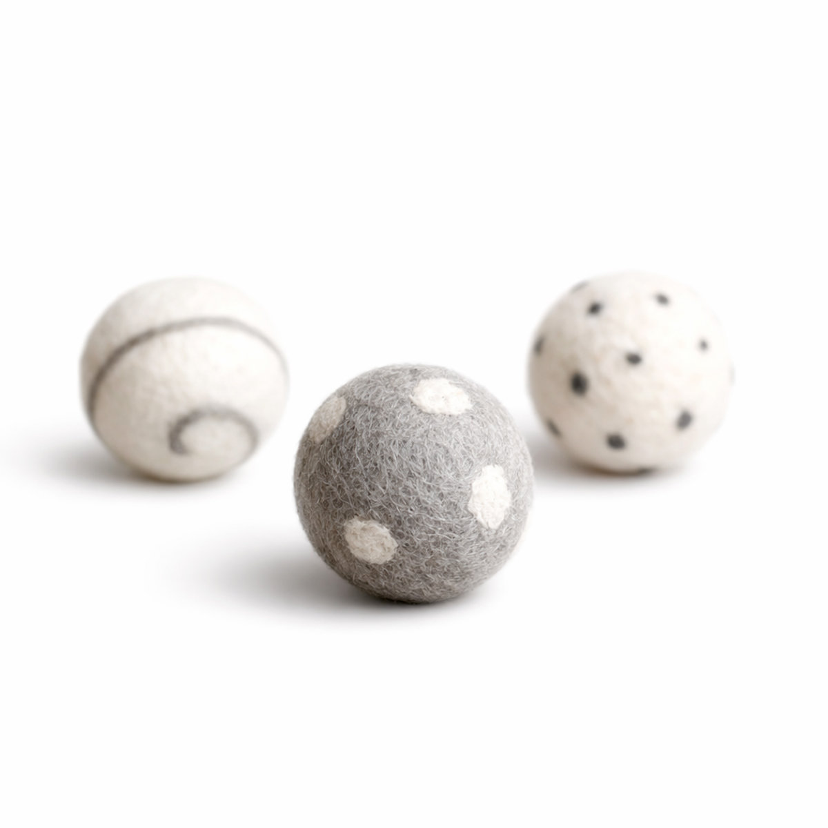 BOV-CAT-BALL-GRY_WIT CatToy balls grey (SET 3)
