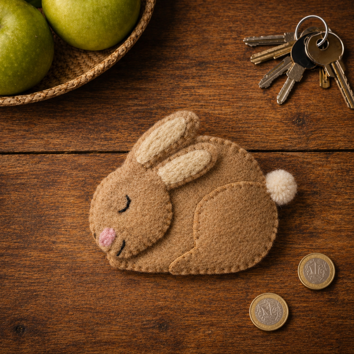 4E-WALL-RAB_SFEER Wallet rabbit - Afbeelding 2